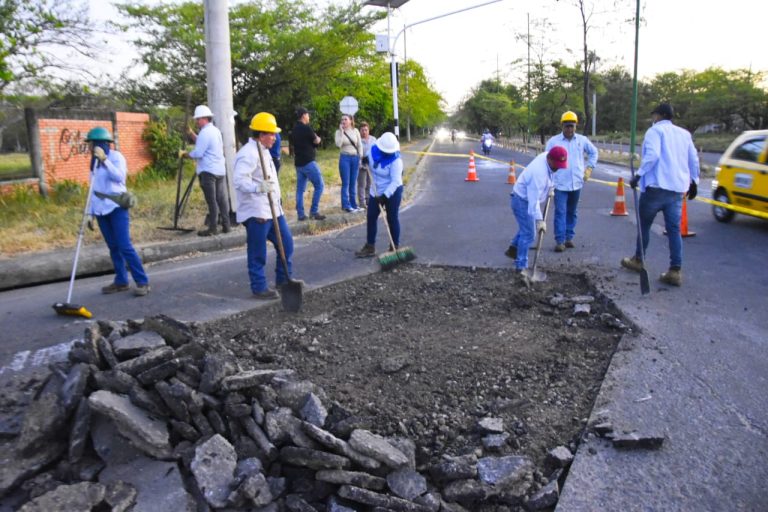 Trabajos de reparcheo